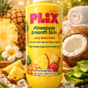 PLIX Pineapple Smooth Skin Juicy Body Wash236 ml (PACK OF 1)